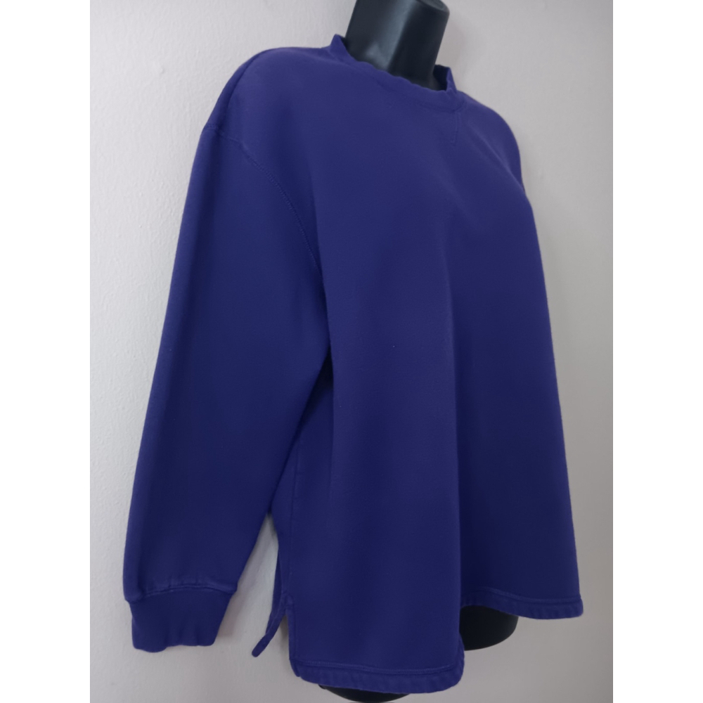 On Your Mark Women's Large Sweatshirt Pullover Crewneck Long Sleeve Purple - Picture 3 of 8
